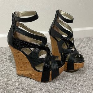 Bebe Wedges